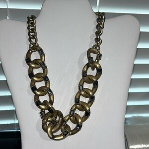 Ann Taylor Loft Rhinestone Statement Necklace